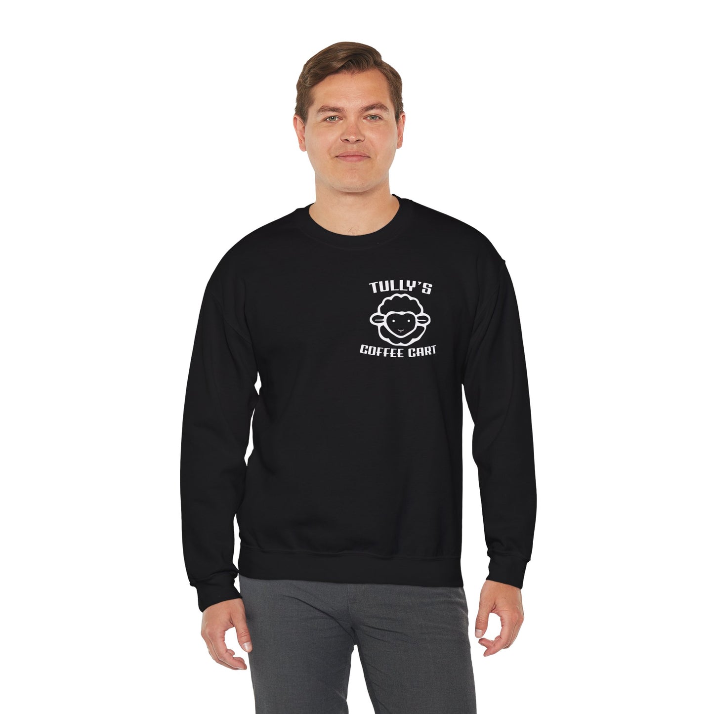 Tully's Coffee Cart Crewneck Sweatshirt