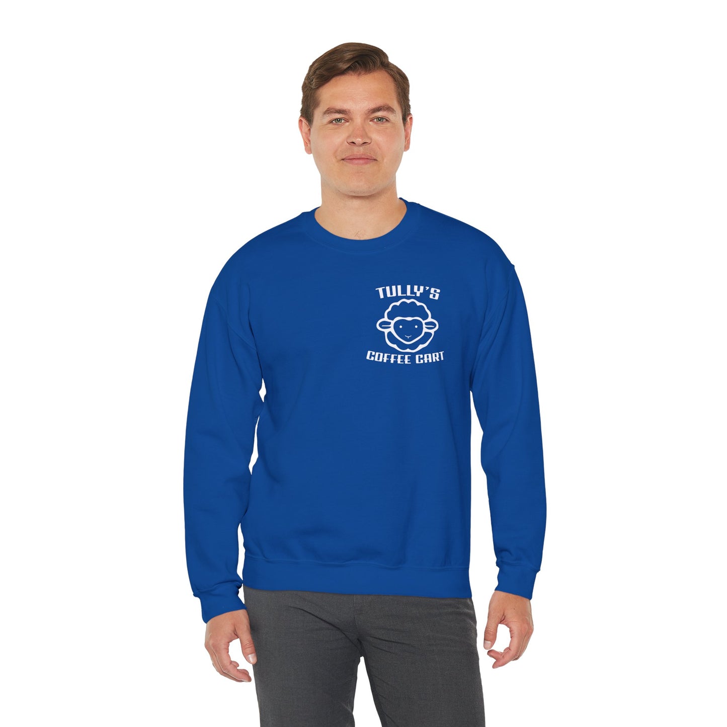 Tully's Coffee Cart Crewneck Sweatshirt