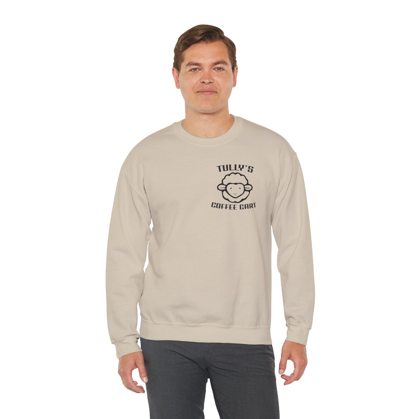 Tully's Coffee Cart Crewneck Sweatshirt