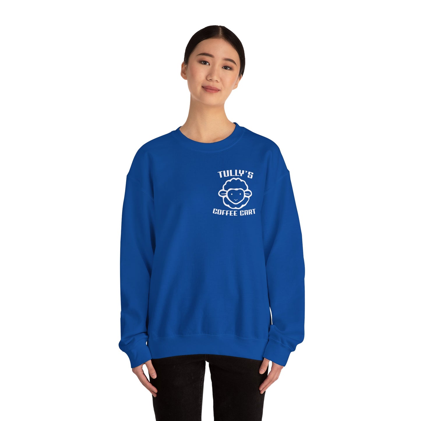 Tully's Coffee Cart Crewneck Sweatshirt