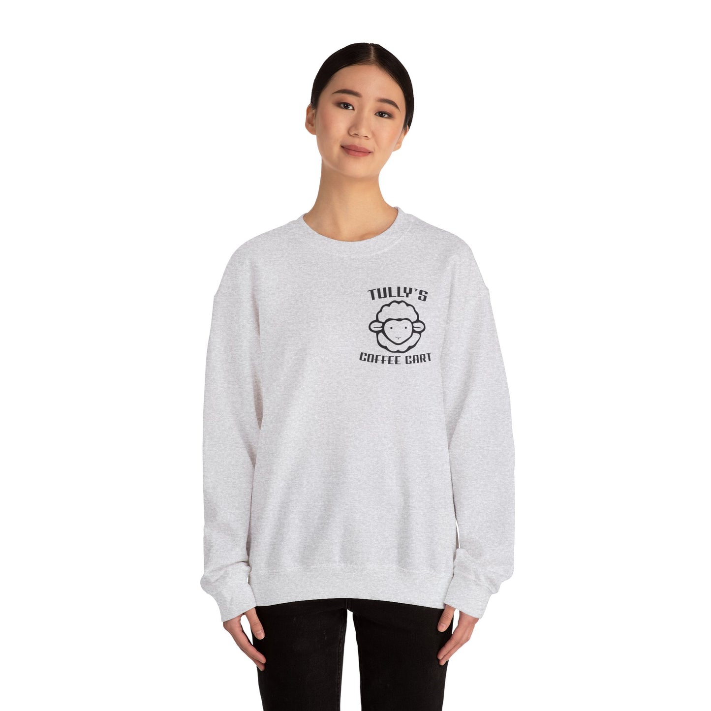 Tully's Coffee Cart Crewneck Sweatshirt