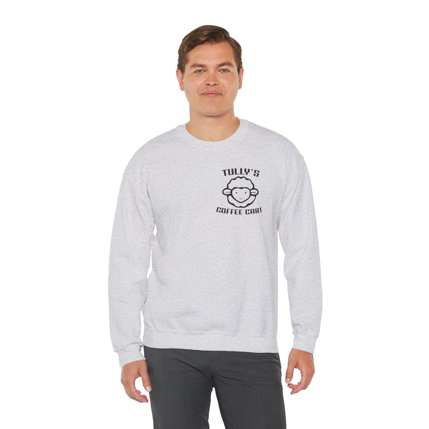 Tully's Coffee Cart Crewneck Sweatshirt